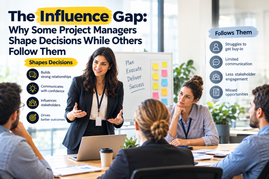 The Influence Gap: Why Some Project Managers Shape Decisions While Others Follow Them