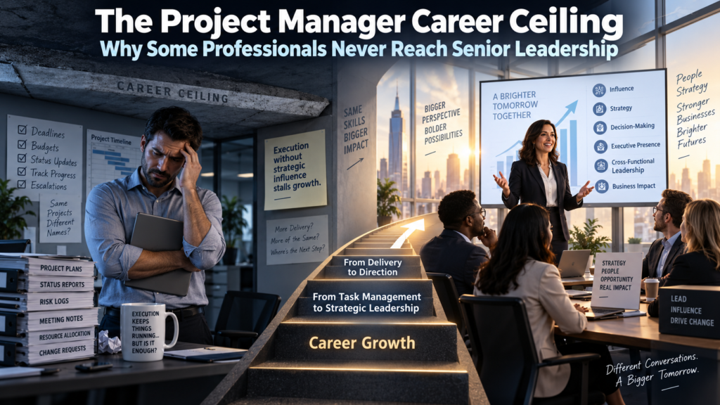 The Project Manager Career Ceiling: Why Some Professionals Never Reach Senior Leadership
