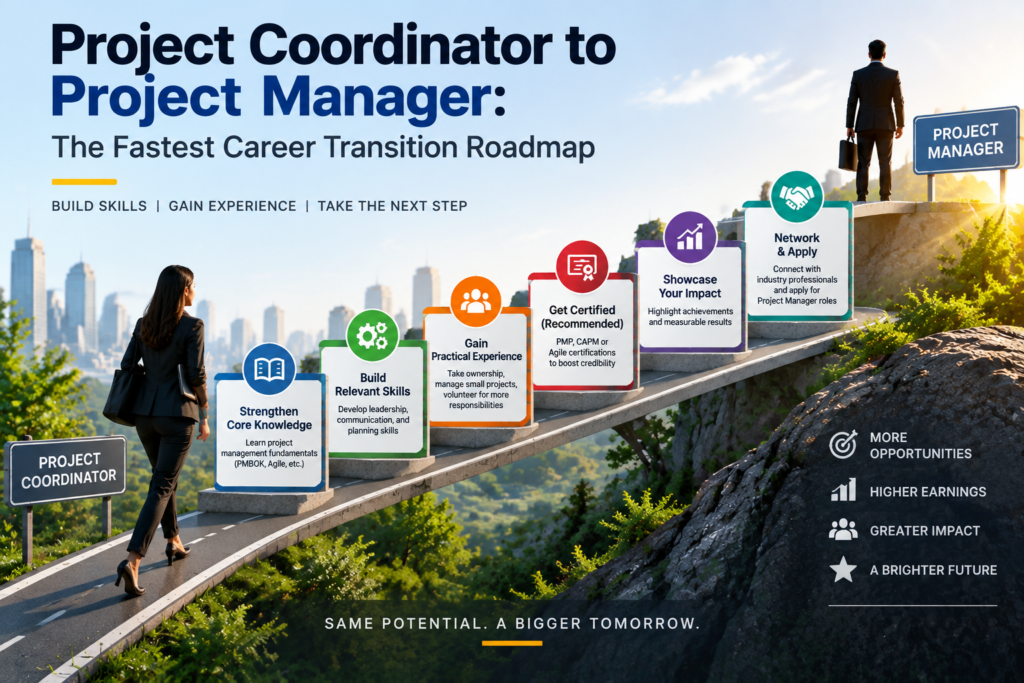 Project Coordinator to Project Manager: The Fastest Career Transition Roadmap