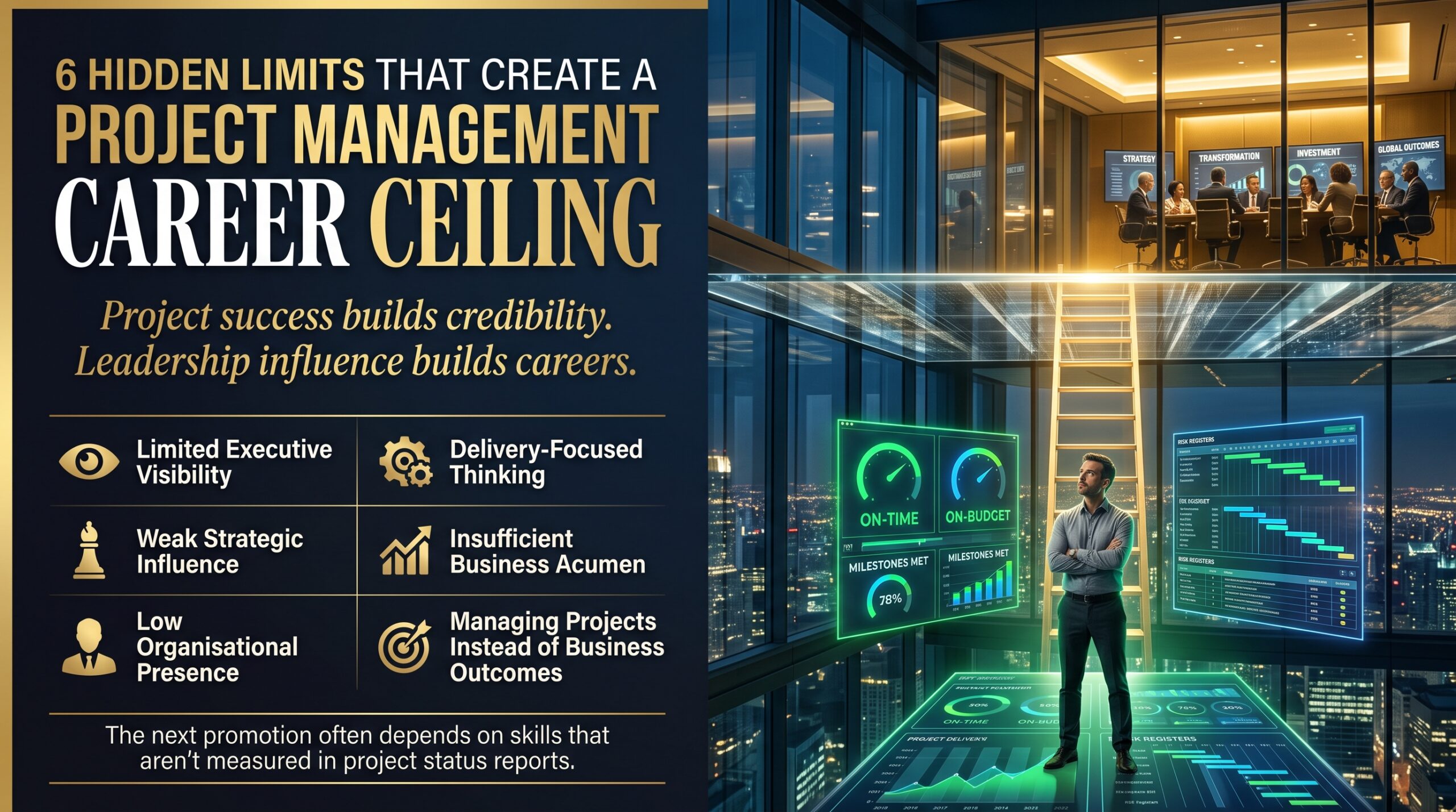 project management career ceiling